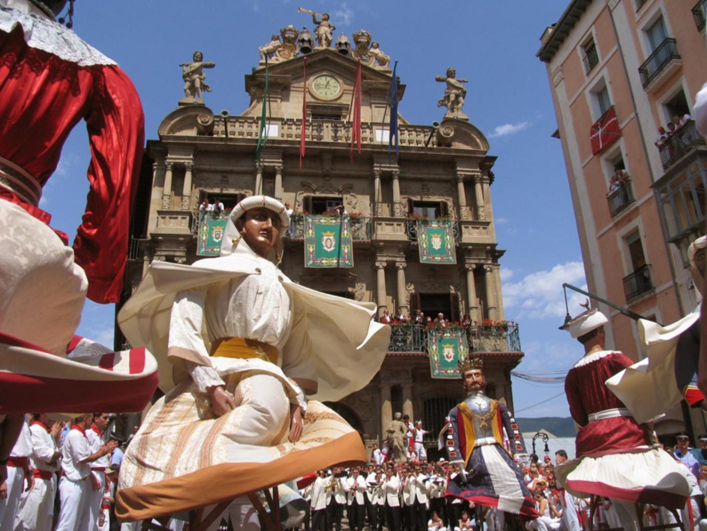 Centro Historico Exterior, Calle Nueva Dos Balcones Pamplona Kültér fotó